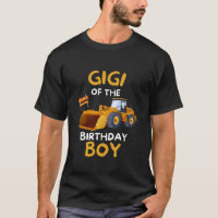 GIGI of the Birthday Boy Construction Truck Driver