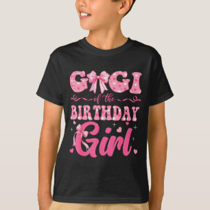 Gigi Of The Birthday Girl Family Nk Coquette Bow  T-Shirt