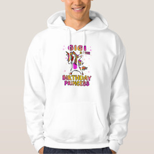 Gigi Of The Birthday Princess Girl - Grandma Dabbi Hoodie