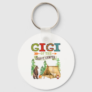 Gigi Of The Happy Camper First Birthday Camng  Keychain