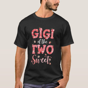 Gigi Of The Two Sweet Berry Second Birthday Strawb T-Shirt