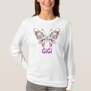 GiGi Personalized Butterfly T-Shirt