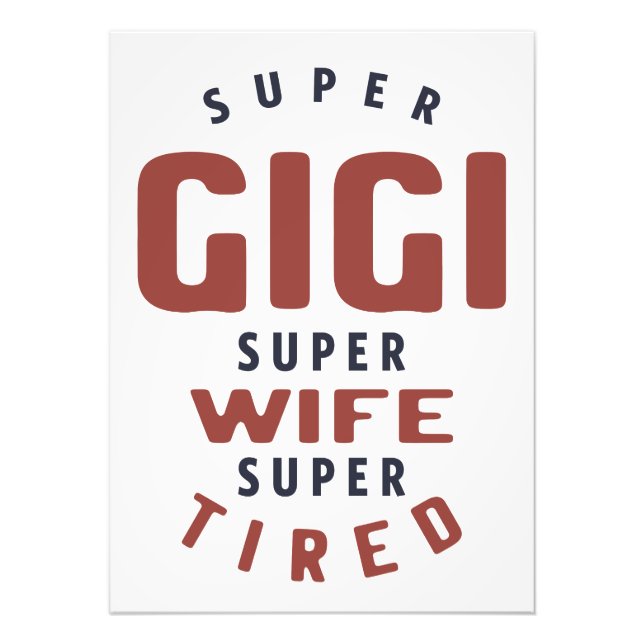 Gigi Photo Print (Front)