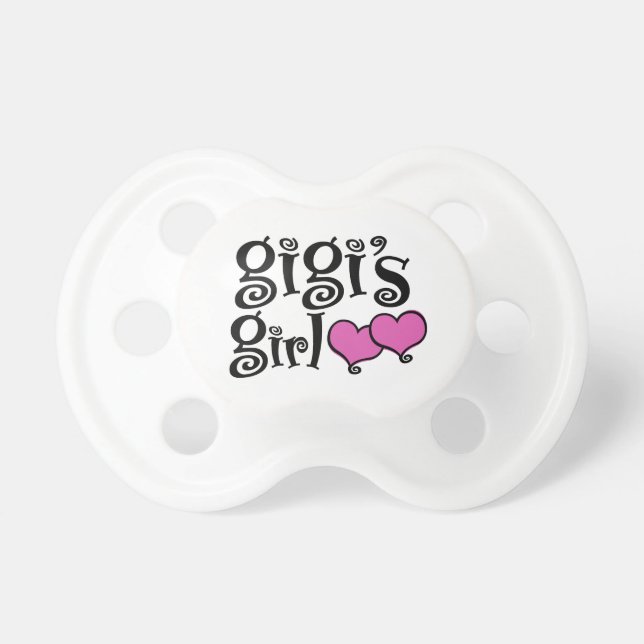 Gigi’s Girl Pacifier (Front)