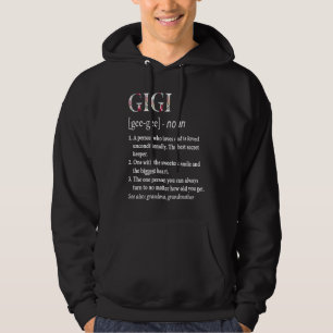 Gigi The Best Secret Keeper Grandmother Hoodie