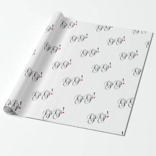 GiGi Wrapping Paper