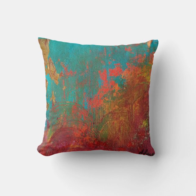 Gigi's Birthday Throw Pillow (Front)