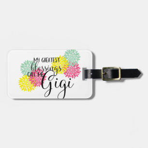 Gigi's Blessings Luggage Tag