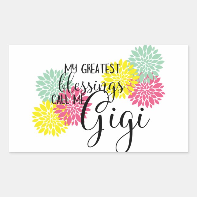 Gigi's Blessings Sticker (Front)