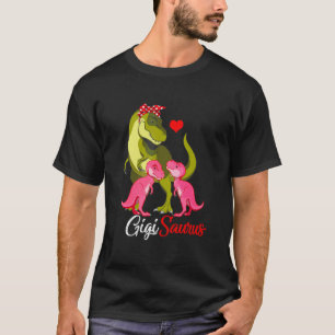 Gigisaurus  Rex Gigi Saurus Dinosaur T-Shirt