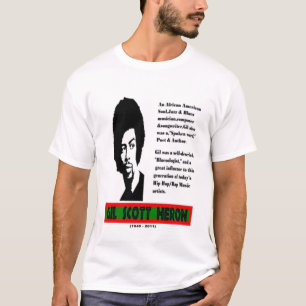 Gil Scott Heron Rememberence Tee Shirt