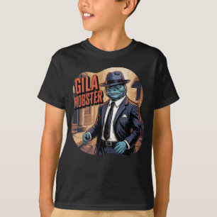 Gila Mobster Illustration – Gila Monster Funny T-Shirt