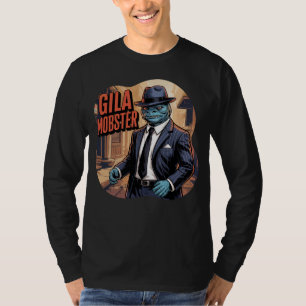 Gila Mobster Illustration – Gila Monster Funny T-Shirt