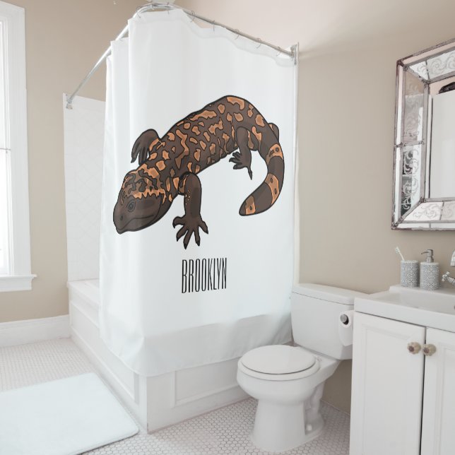 Gila monster cartoon illustration (In Situ)
