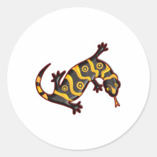 Gila Monster Classic Round Sticker