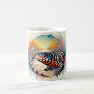 Gila Monster in the Desert Light 101024AREF144 - W Coffee Mug