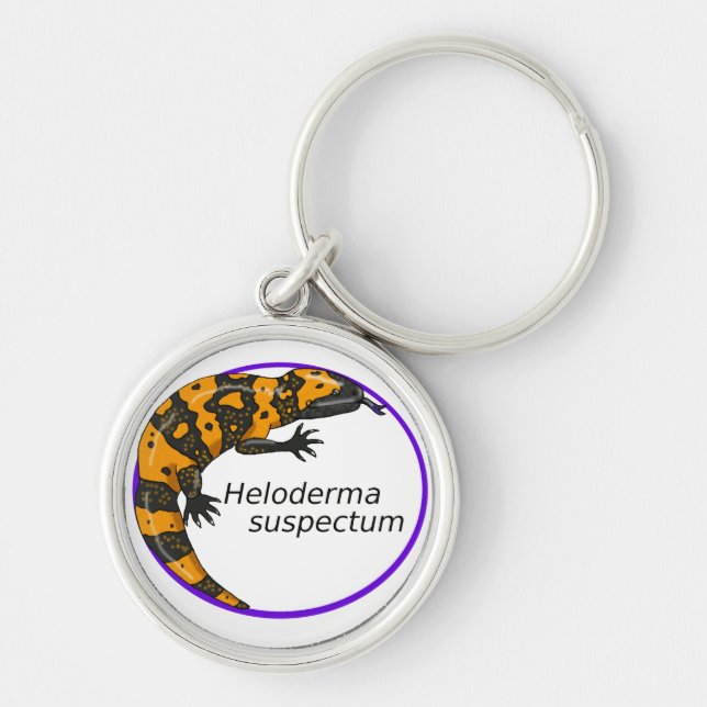 Gila monster keychain (Front)