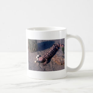 Gila Monster Lizard eating Desert Quail eggs Coffee Mug