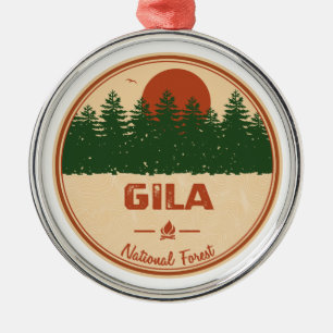 Gila National Forest Metal Ornament