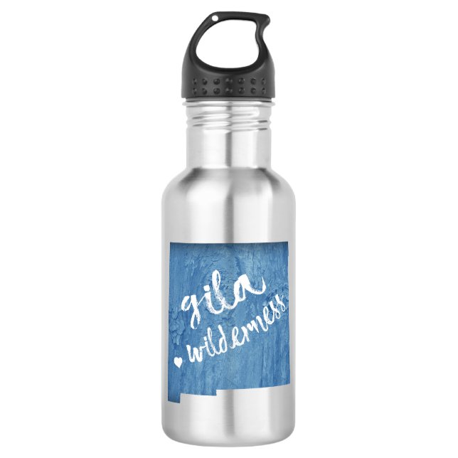 Gila Wilderness New Mexico Wood Grain 532 Ml Water Bottle (Front)