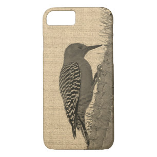 Gila Woodpecker with Saguaro Cactus Arizona Photo Case-Mate iPhone Case