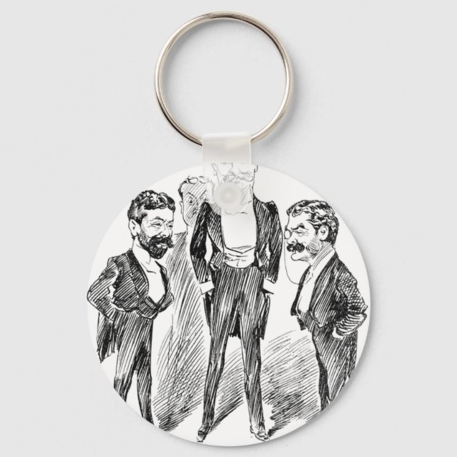 gilbert and sullivan keychain (Front)