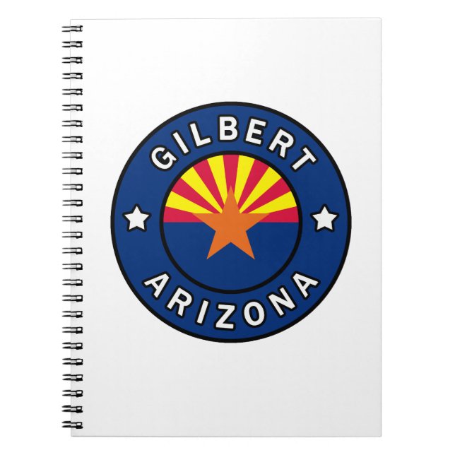 Gilbert Arizona Notebook (Front)