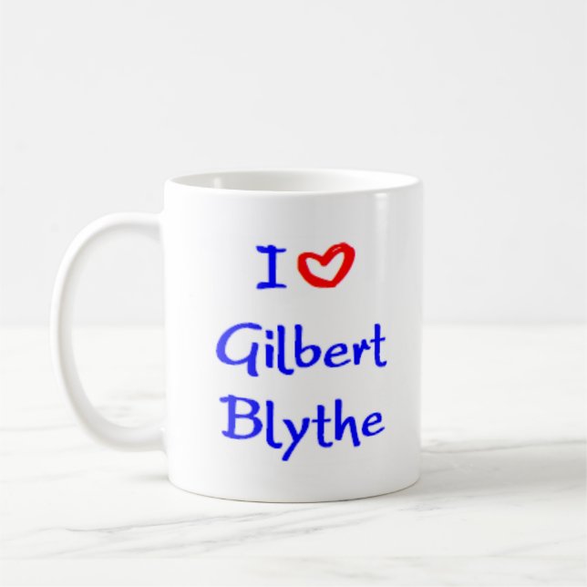gilbert blythe coffee mug (Left)