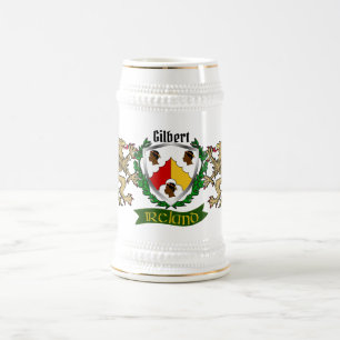 Gilbert Irish Shield Beer Stein