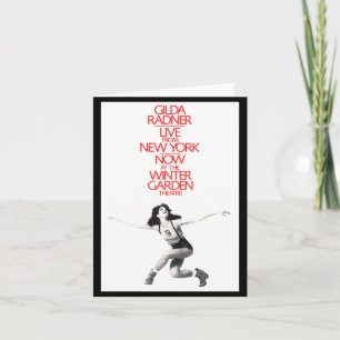 Gilda Radner Live From New York _1  Card