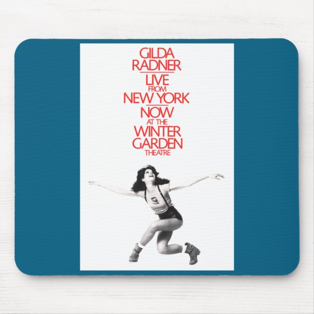 Gilda Radner Live From New York _1  Mouse Pad (Front)