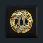 Gilded Asian Medallion by Vision Studio Gift Box<br><div class="desc">Unique print of a gilded Asian medallion by Vision Studio. A rainbow of autumnal colours stroke the eye,  giving the medallion a warm feel against the black background. Get your copy today!</div>