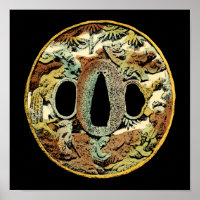 Gilded Asian Medallion by Vision Studio