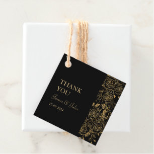 GILDED Blooms Favour Tags