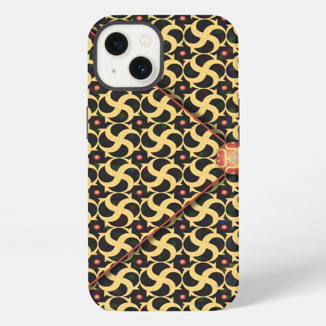 Gilded Cage Envelope iPhone Case (Back)