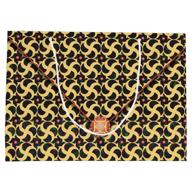 Gilded Cage Envelope Large Gift Bag (Back)