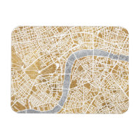 Gilded City Map Of London