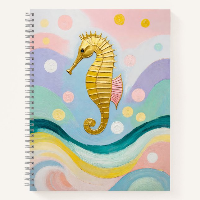 Gilded Drift Notebook (Front)