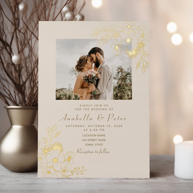 Gilded Floral Gold Wedding (Creator Uploaded)
