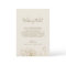 Gilded Floral Rose Cream Wedding Wishing Well Card