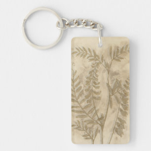 Gilded Foliage I Keychain