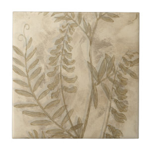 Gilded Foliage I Tile