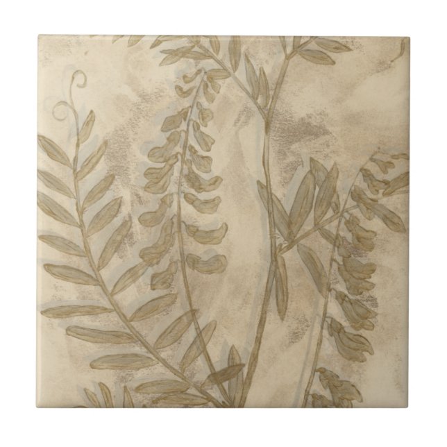 Gilded Foliage I Tile (Front)