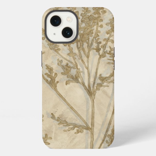Gilded Foliage II iPhone Case (Back)