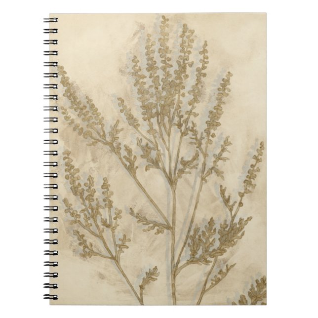 Gilded Foliage II Notebook (Front)
