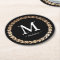 Gilded Garland Monogrammed Cocktail