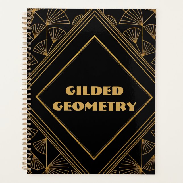 Gilded Geometry Planner (Front)