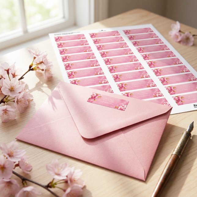 Gilded Gold Leaf Pink Cherry Blossom (Creator Uploaded)