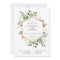 Gilded Greenery on White | Christmas Wedding