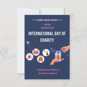Gilded Hearts: International Day of Charity Invitation